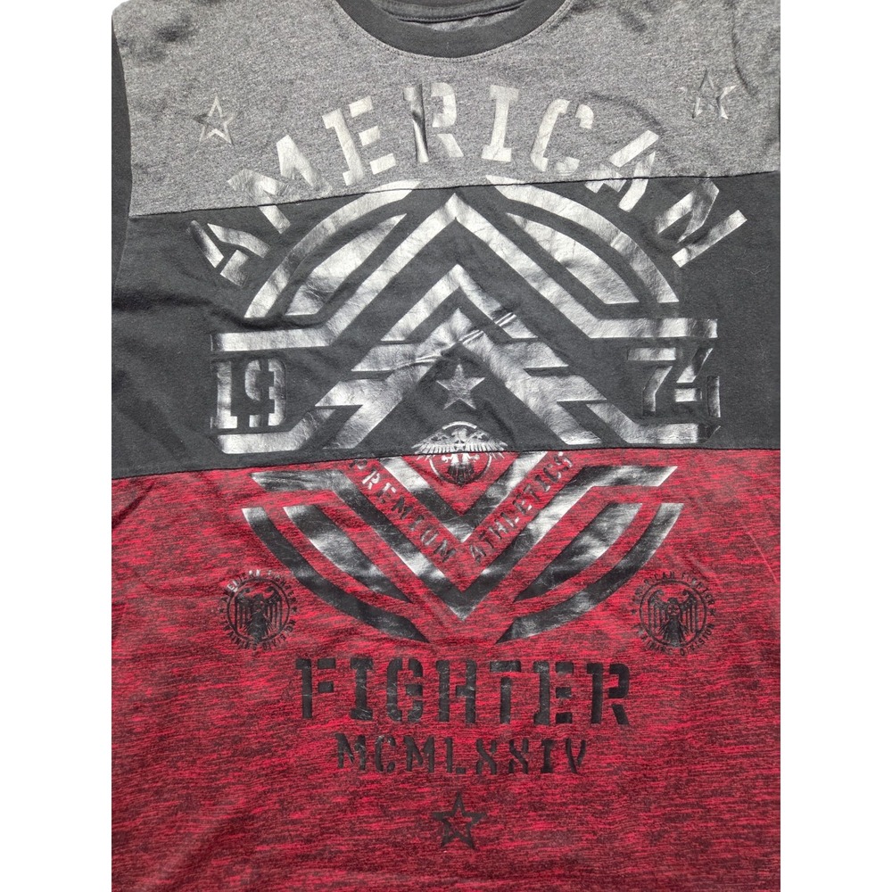 American Fighter by Buckle Graphic Tee UFC Training Workout Size L